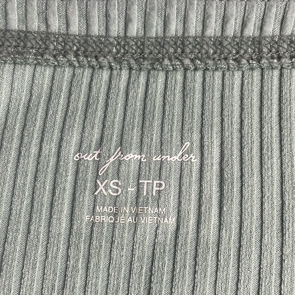 NWT Out From Under Urban cropped ribbed shirt size XS - Picture 6 of 9